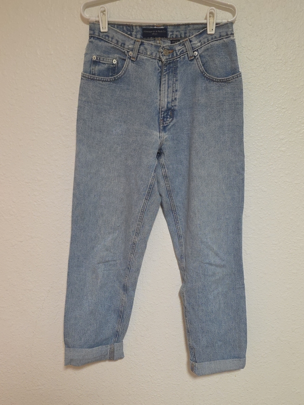 Abercrombie & Fitch Light Blue Relaxed Jeans